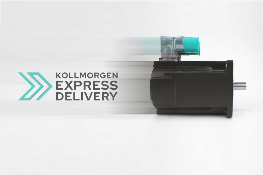 Kollmorgen Express Delivery significantly shortens lead times for the company’s most popular motion products 